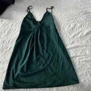 Elegant Green mini dress